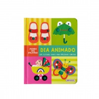 Mundo das Palavras: Dia Animado - Com texturas suaves para mãozinhas curiosas