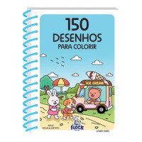 150 desenhos para colorir: comfy days