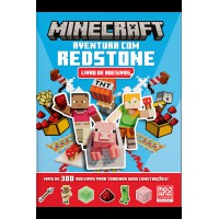 Minecraft | Aventura com redstone (Livro de adesivos)