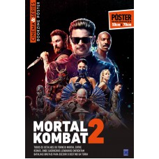 Mortal Kombat 2 (Versão lisa, sem dobras, enviada em tubo protetor) - Superpôster Cinema e Séries