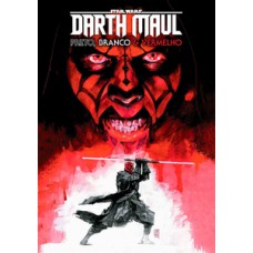Star Wars: Darth Maul - preto, branco e vermelho