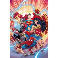 Homem-aranha/superman - capa variante 02 Homem-aranha/superman - capa variante 02