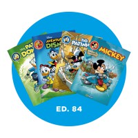 Kit Gibis Disney Edição 84 - Maio/2026 - com 4 revistas