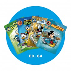 Kit Gibis Disney Edição 84 - Maio/2026 - com 4 revistas