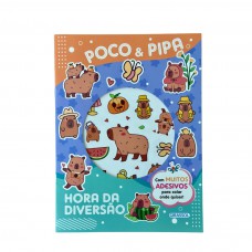 Poco & Pipa: Hora da Diversão - Com muitos adesivos para colar onde quiser! Poco & Pipa: Hora da Diversão - Com muitos adesivos para colar onde quiser!