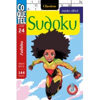 Livro Coquetel Sudoku Médio-Difícil 24