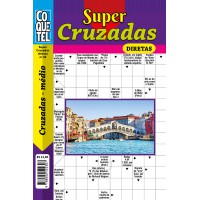 Livro Coquetel Super Palavras Cruzadas Diretas 33