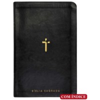 Biblia Sagrada NAA Letra Gigante Preto Com Índice Biblia Sagrada NAA Letra Gigante Preto Com Índice
