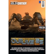 Outlive 25 - Arte horizontal (Versão lisa, sem dobras, enviada em tubo protetor) - Superpôster OLD!Gamer