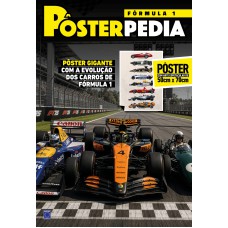 Evolução dos Carros de Fórmula 1 (Versão lisa, sem dobras, enviada em tubo protetor) - Pôsterpedia