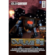 Outlive 25 - Arte Vertical (Versão lisa, sem dobras, enviada em tubo protetor) - Superpôster OLD!Gamer