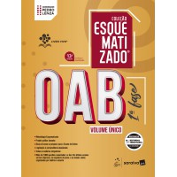 Oab 1ª Fase - Volume Único - Coleção Esquematizado - 13ª Edição 2026