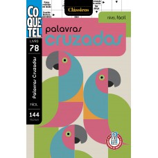 Livro Coquetel Palavras Cruzadas Fácil 78