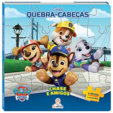 Livro quebra-cabeça grande: Chase e amigos Livro quebra-cabeça grande: Chase e amigos