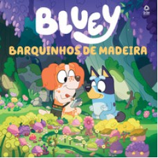 Bluey Livro de História - Barquinhos de Madeira