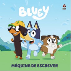 Bluey Livro de História - Máquina de escrever