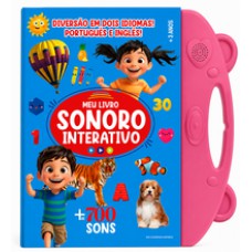 Meu Livro Sonoro Interativo - Português e Inglês - Rosa