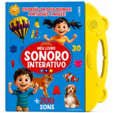 Meu Livro Sonoro Interativo - Português e Inglês - Amarelo
