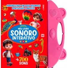 Meu Livro Sonoro Interativo - Português e Inglês - Rosa