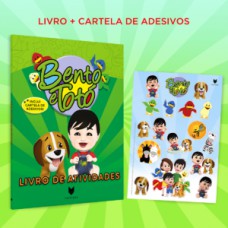 Bento e Totó: Livro de Atividades + cartela de adesivos