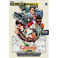 Cadillacs Dinossaurs - Japão (Versão lisa, sem dobras, enviada em tubo protetor) - Superpôster Arcade Mania
