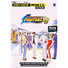 The King of Fighters 98 (Versão lisa, sem dobras, enviada em tubo protetor) - Superpôster Arcade Mania