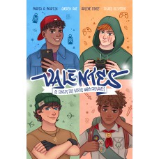 Valentes — Releituras modernas de contos de fadas, com cartela de cards, pintura trilateral e ilustrações internas coloridas
