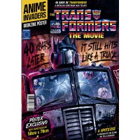 Transformers: The Movie - Superpôster Anime Invaders