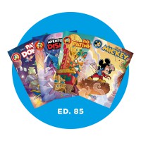 Kit Gibis Disney Edição 85 - Julho/2026 - com 4 revistas Kit Gibis Disney Edição 85 - Julho/2026 - com 4 revistas