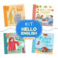Kit Hello English - Livros infantis com áudio para a introdução ao inglês Kit Hello English - Livros infantis com áudio para a introdução ao inglês