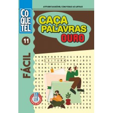 Livro Coquetel Caça-Palavras Ouro 11 Livro Coquetel Caça-Palavras Ouro 11