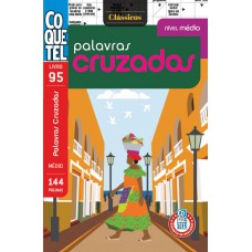 Livro Coquetel Palavras Cruzadas Médio 95