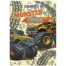 Colorir é 10! Caminhões Monstro