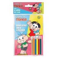 Solapa Pop Minilivro Ler E Colorir Com Lápis - Mônica Solapa Pop Minilivro Ler E Colorir Com Lápis - Mônica