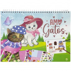 Meu Livro Alegre: Amo Gatos