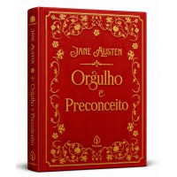 Orgulho e preconceito - Edição Especial de Luxo Almofadada com Bordas Douradas e Fitilho