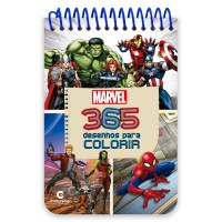 365 Desenhos Para Colorir Marvel Com Espiral 365 Desenhos Para Colorir Marvel Com Espiral