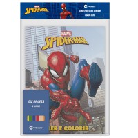 Solapa Ler E Colorir Com Giz De Cera - Homem-Aranha Solapa Ler E Colorir Com Giz De Cera - Homem-Aranha