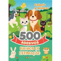 500 adesivos - Bichos de Estimação