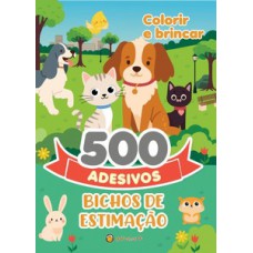 500 adesivos - Bichos de Estimação