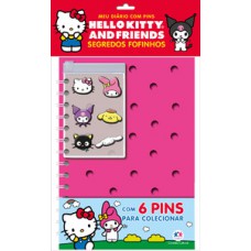 Hello Kitty - Leia e colecione - Diário com Pins