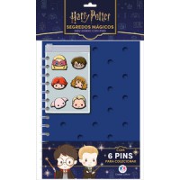 Harry Potter - Leia e colecione - Diário com Pins