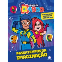 Mundo de Kaboo - Passatempos da imaginação - Livro com adesivos pra colar onde quiser!