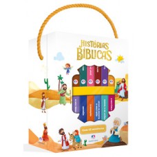 Histórias bíblicas - Box com 12 mini livros