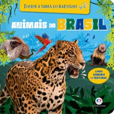 Animais do Brasil - Livro sonoro com textura