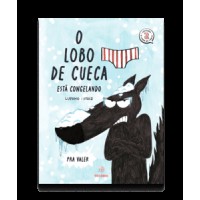 O lobo de cueca está congelando pra valer
