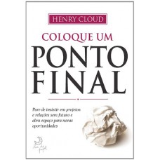 Coloque um ponto final