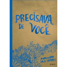 Precisava de você - capa azul