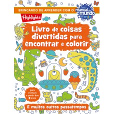 Livro de coisas divertidas para encontrar e colorir