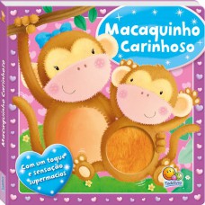 Amo você, mamãe! Macaquinho carinhoso